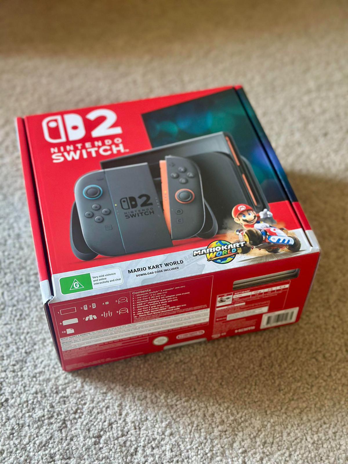 NINTENDO SWITCH 2 MARIO BUNDLE